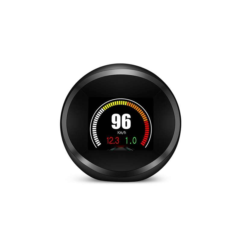 P11 OBD2 + GPS Mode Car HUD Head-up Display Water Temperature / Vehicle Speed / Voltage / Fuel Consu