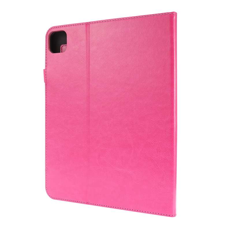 For iPad Pro 12.9 inch (2020) Crazy Horse Texture Horizontal Flip Leather Tablet Case with 2-folding