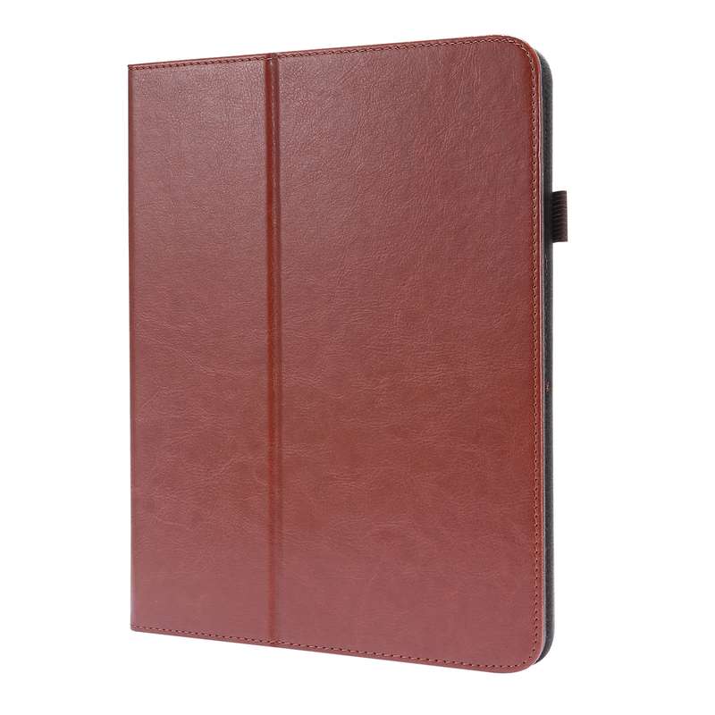 For iPad Pro 12.9 inch (2020) Crazy Horse Texture Horizontal Flip Leather Tablet Case with 2-folding
