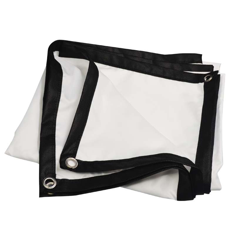 Simple Folding High Density Polyester Projector Film Curtain, Size:72 inch (4:3) Projection Area: 14