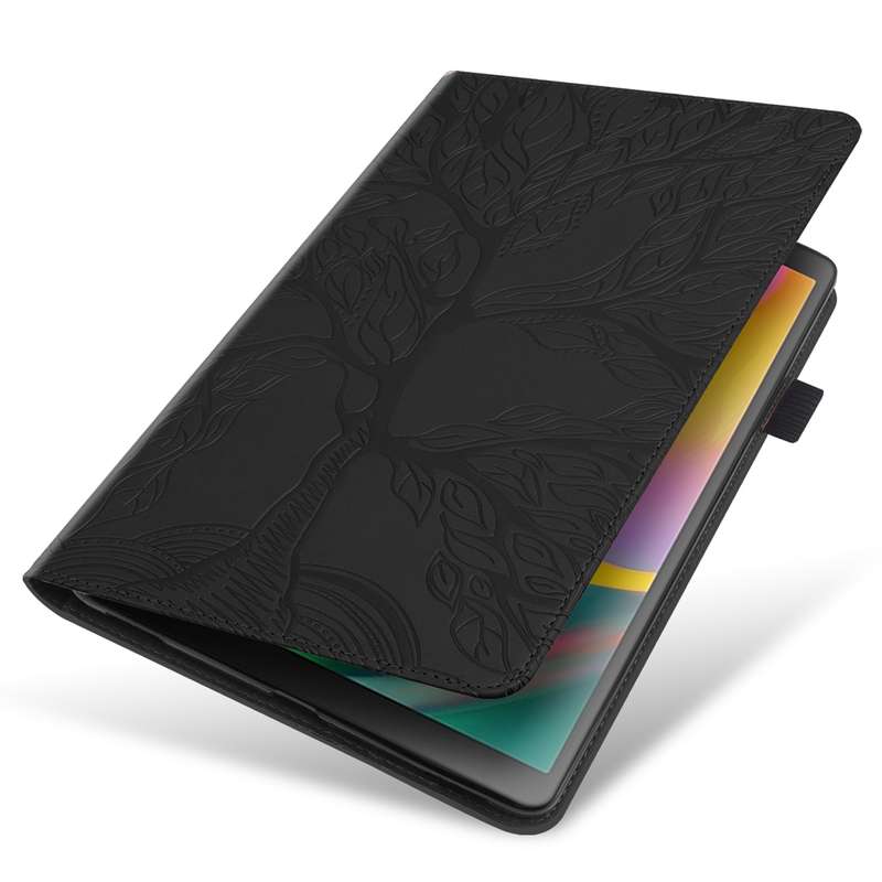For Samsung Galaxy Tab S6 Lite P610 Life Tree Series Horizontal Flip Leather Case with Holder & Card