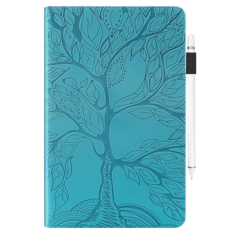 For Samsung Galaxy Tab S6 Lite P610 Life Tree Series Horizontal Flip Leather Case with Holder & Card