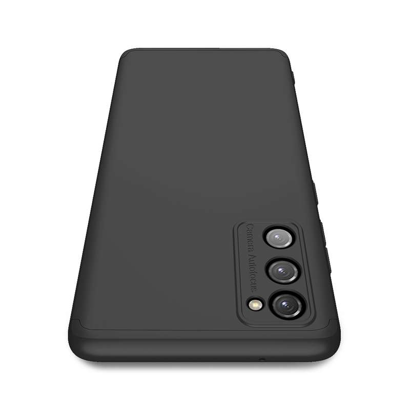 For Samsung Galaxy S20 FE GKK Three Stage Splicing Full Coverage PC Protective Case(Black)
