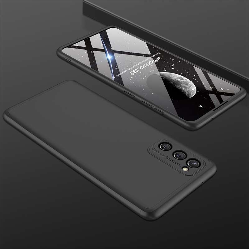 For Samsung Galaxy S20 FE GKK Three Stage Splicing Full Coverage PC Protective Case(Black)
