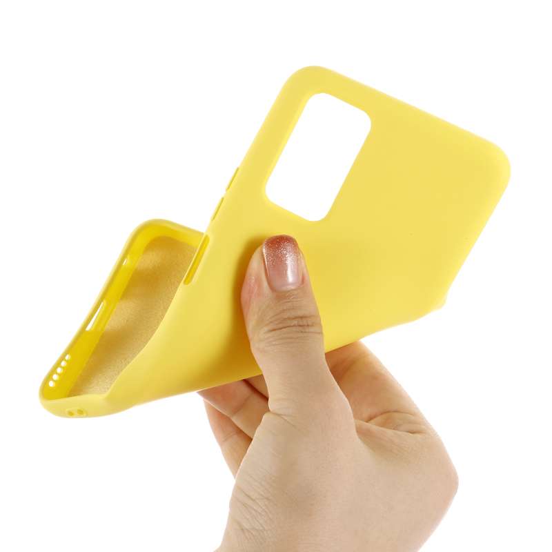 For Samsung Galaxy M51 (Indian Version) Pure Color Liquid Silicone Shockproof Full Coverage Case(Bla