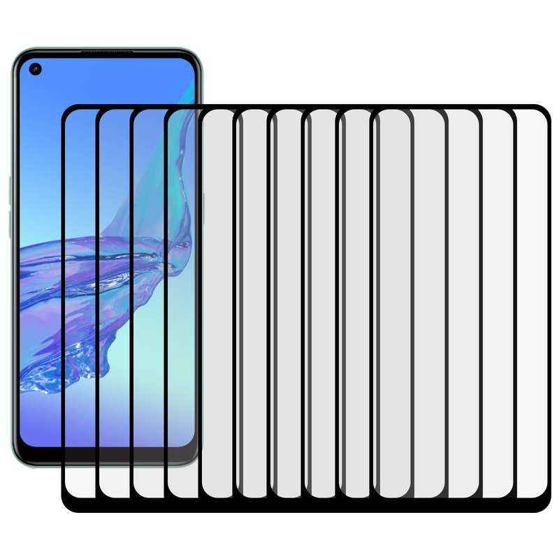 For OPPO A33 (2020) 25 PCS Full Glue Full Screen Tempered Glass Film