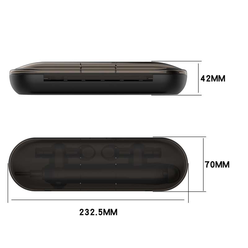 Electric Toothbrush Travel Storage Box Charging Case for Braun Oral B D16 / D20 / P2000 / P3000 / P4