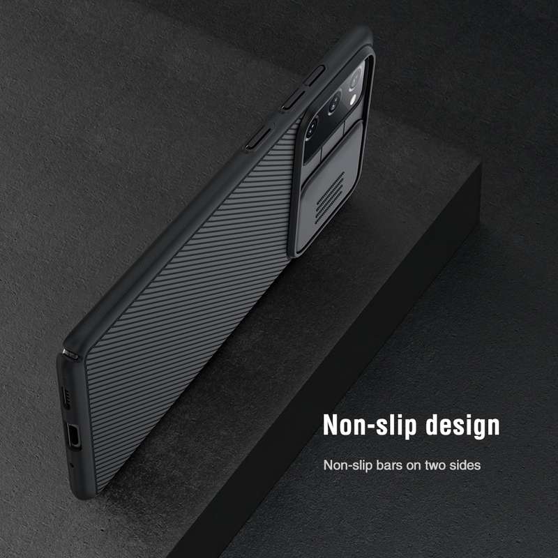 For Samsung Galaxy S20 FE NILLKIN Black Mirror Series PC Camshield Full Coverage Dust-proof Scratch