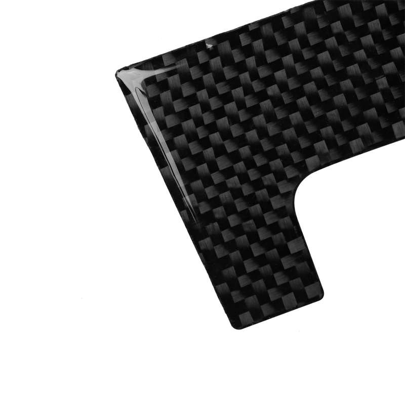 Car Carbon Fiber Co-pilot Storage Door Handle Decorative Sticker for Nissan 350z 2006-2009