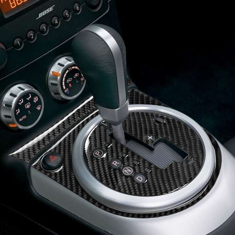 Car Carbon Fiber with Automatic Transmission Gears Panel Decorative Sticker for Nissan 350z 2006-200