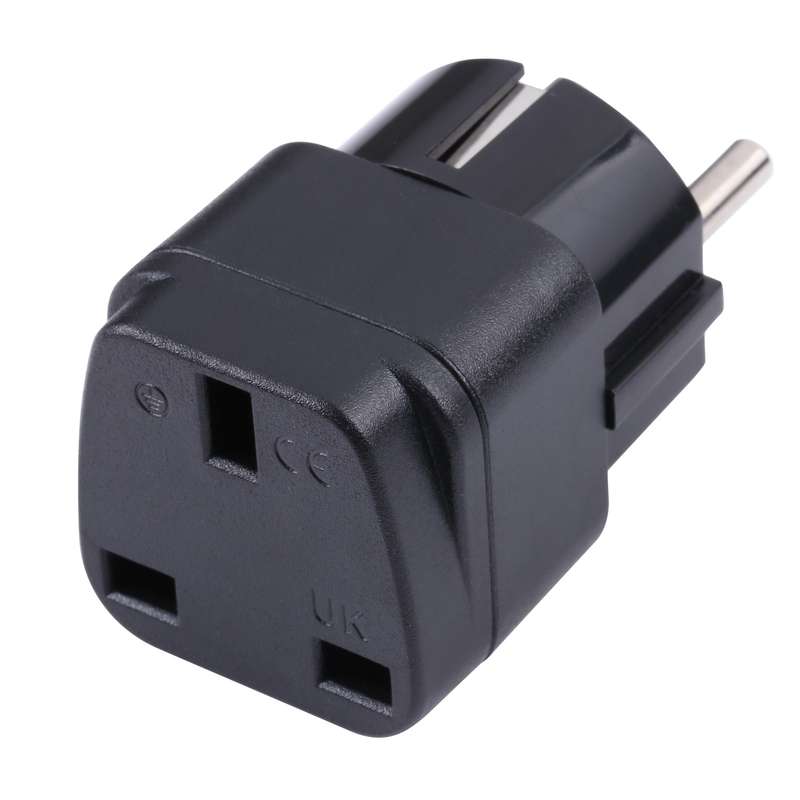 Portable UK to Switzerland Plug Socket Power Adapter