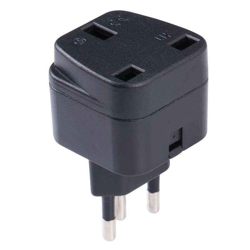 Portable UK to Switzerland Plug Socket Power Adapter