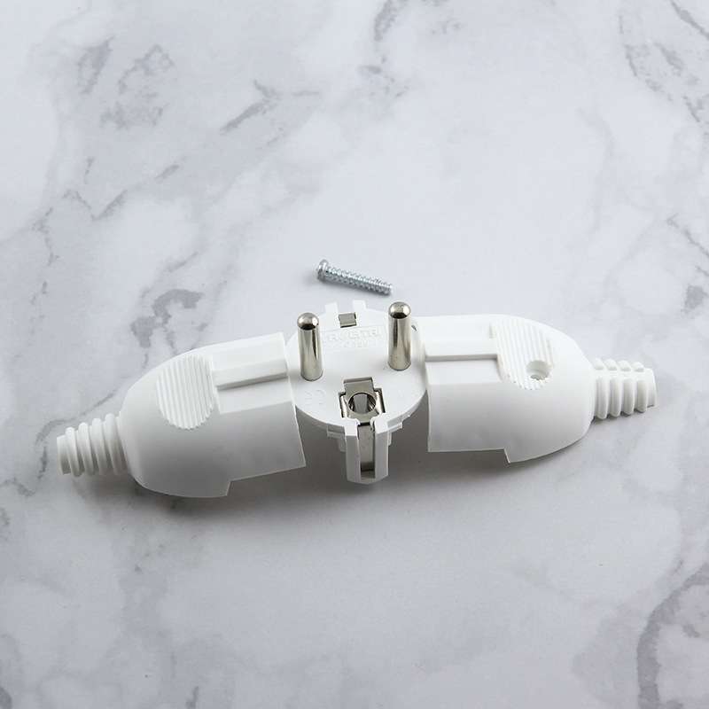 Hidden Pop-up Aluminum Alloy Computer Floor Socket with Cover Bottom Box, EU Plug