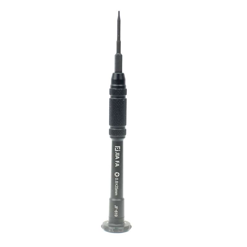 JIAFA JF-619-0.8 Pentalobe 0.8 x 30mm Screwdriver for iPhone Charging Port Screws(Black)