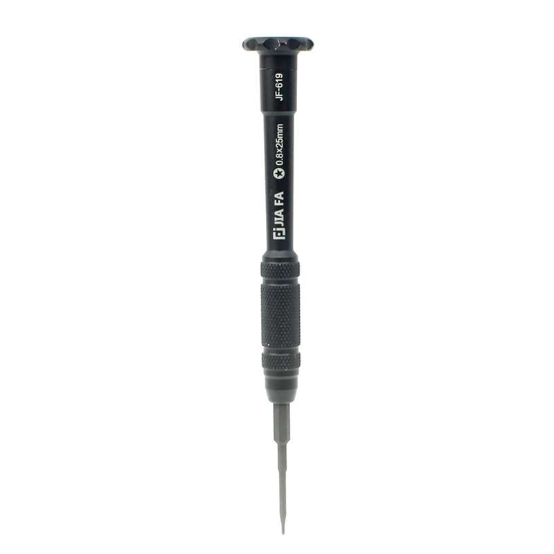 JIAFA JF-619-0.8 Pentalobe 0.8 x 30mm Screwdriver for iPhone Charging Port Screws(Black)