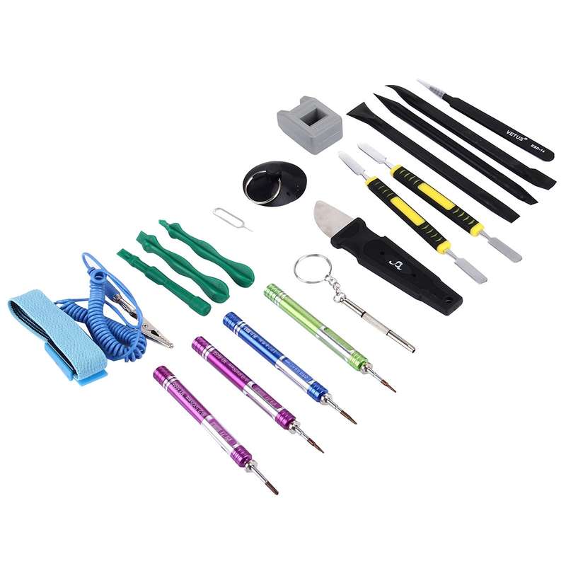 Appropriative Professional Screwdriver Repair Open Tool Kit with Leather Handbag For iPhone 7 & 7 Pl