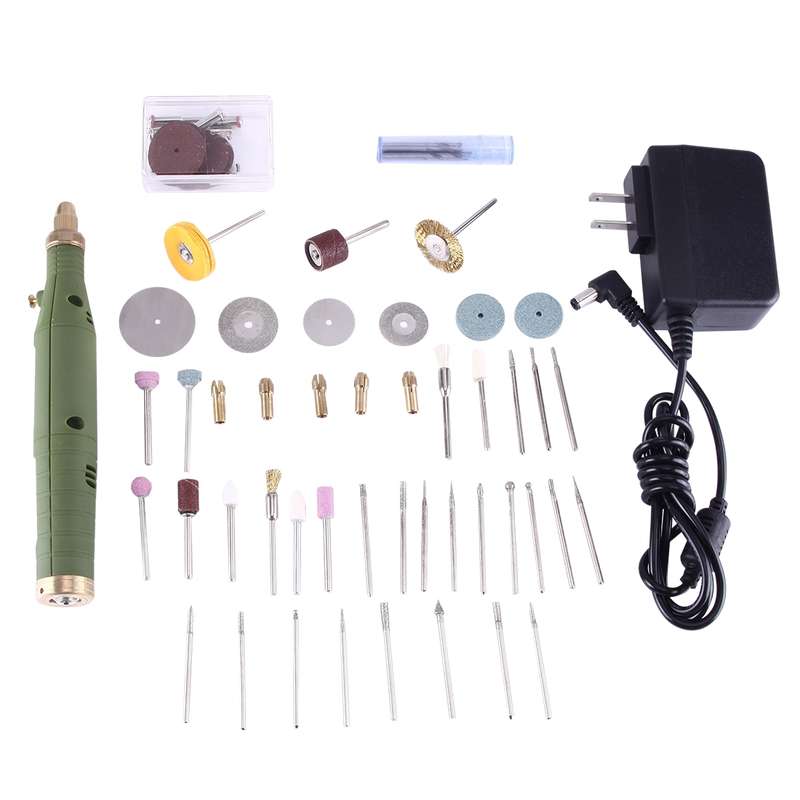 WLXY P-800 80 in 1 Mini Electric Drill Grinder Set, 110V-240V, US Plug