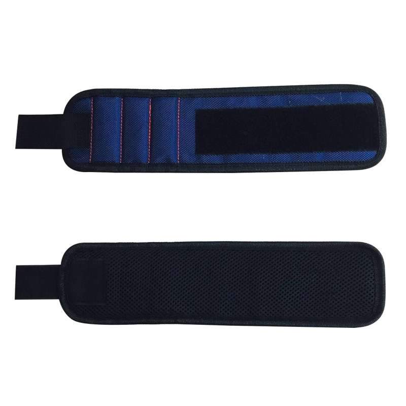 1680D Oxford Cloth Pocket Magnetic Wristband Storage Pockets Tool(Yellow)