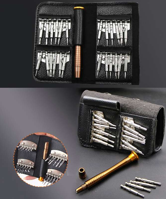 25 in 1 Screwdriver for iPhone 3/4/5/6,Galaxy, Huawei, Xiaomi, Other Smart Phones, Digital Cameras,