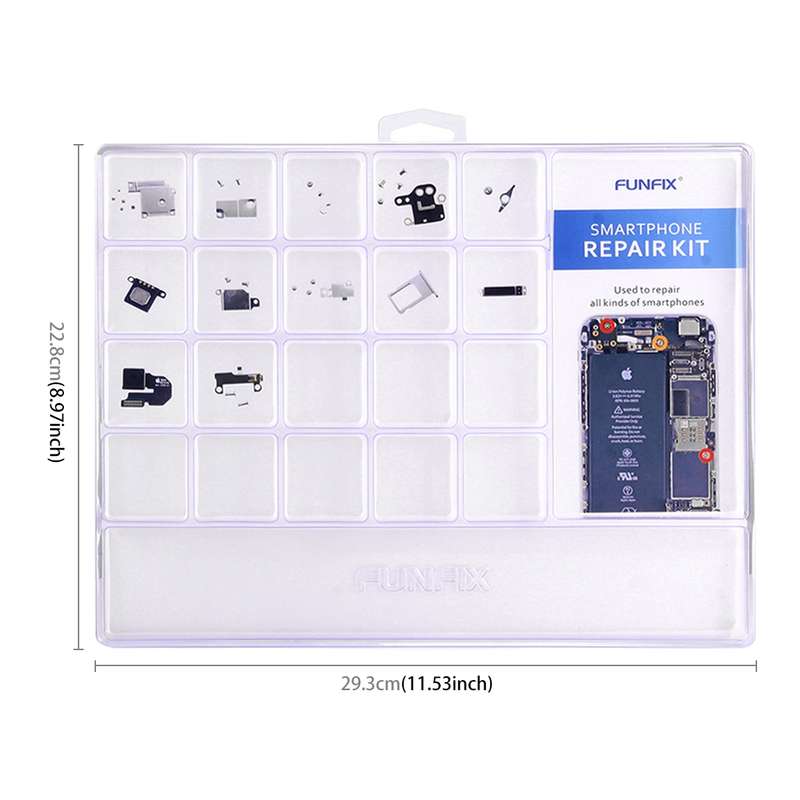 FUNFIX 14 in 1 Repair Open Tool Kit with Blades for iPhone 6 & 6s / iPhone 5 & 5S / Mobile Phone