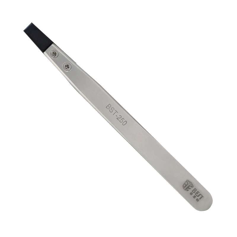 BEST BST-250 Stainless Steel Snti Static Tweezer