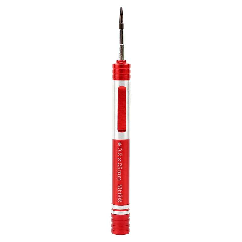 608-0.8 Pentalobe 0.8 Screwdriver for iPhone Charging Port Screws(Red)
