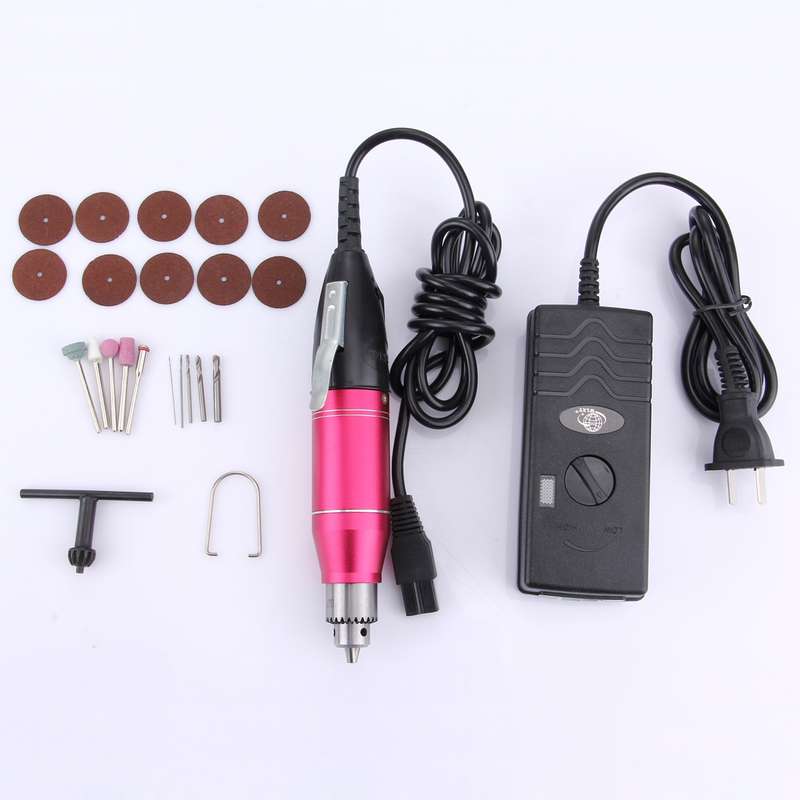 WLXY WL-320 Mini Electric Grinder with Speed Regulation, 110V-240V, Suitable Drill Chuck: 0.3mm-4.0m