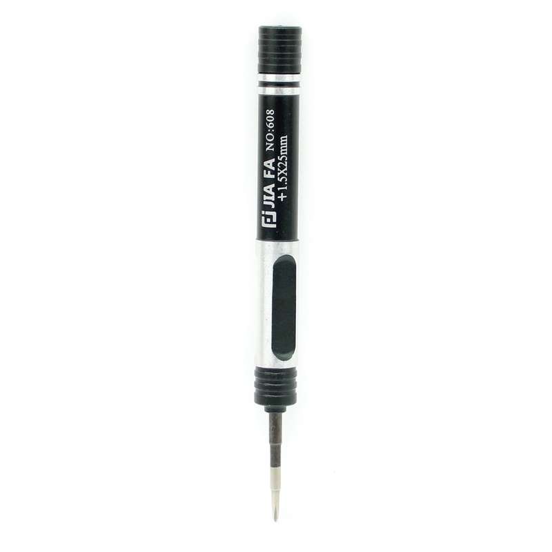 JIAFA JF-608-01 Cross 1.5 Mobile Phone Repair Screwdriver(Black)