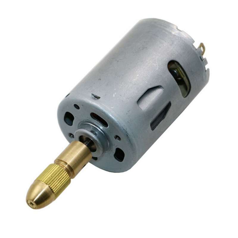 7 PCS/Set Brass 0.5-3mm Small Electric Drill Bit Collet Micro Twist 4.05mm Drill Chuck Set with Wren