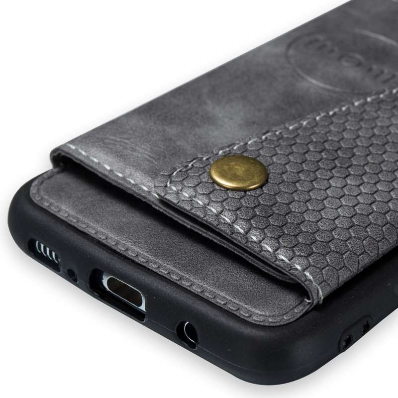Leather Protective Case For Galaxy S8(Brown)