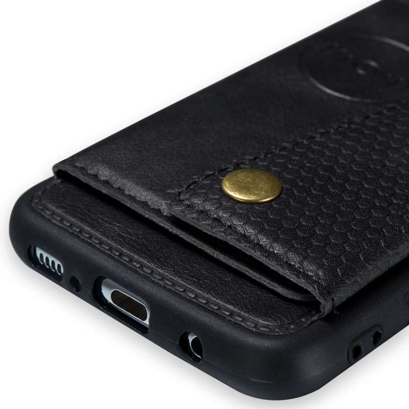 Leather Protective Case For Galaxy S8(Brown)