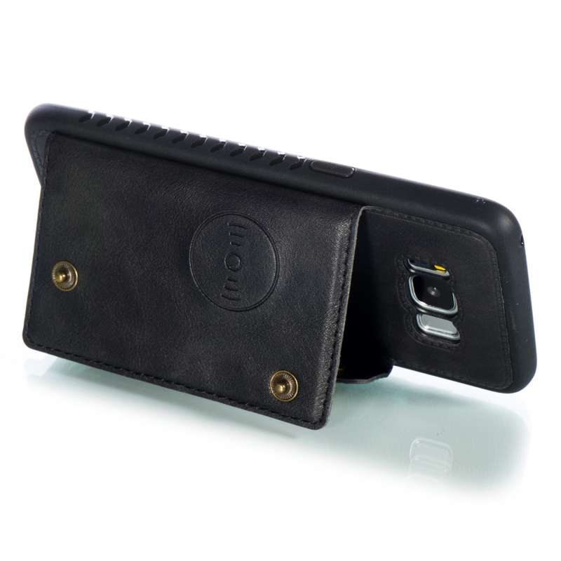 Leather Protective Case For Galaxy S8(Brown)