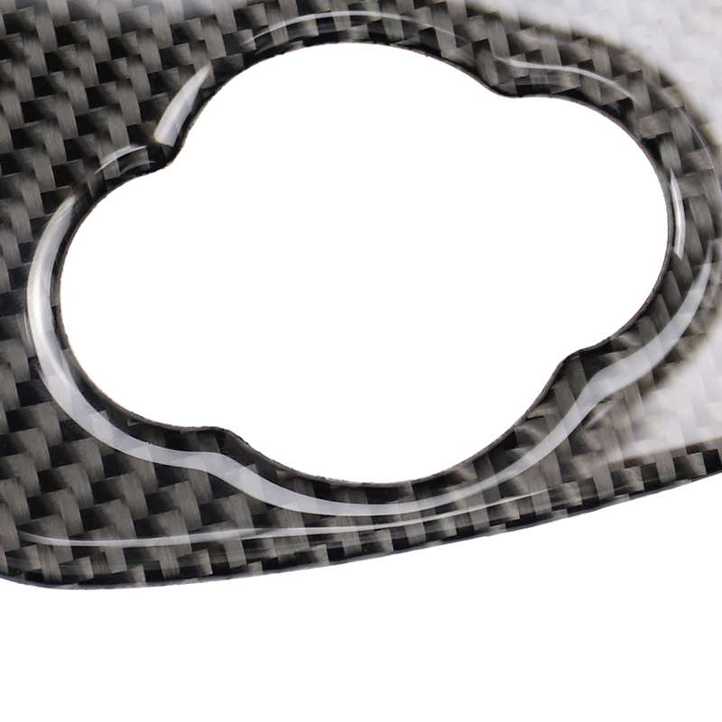 Car F Chassis Cigarette Lighter Cover Panel Carbon Fiber Decorative Sticker for BMW Mini Cooper F55