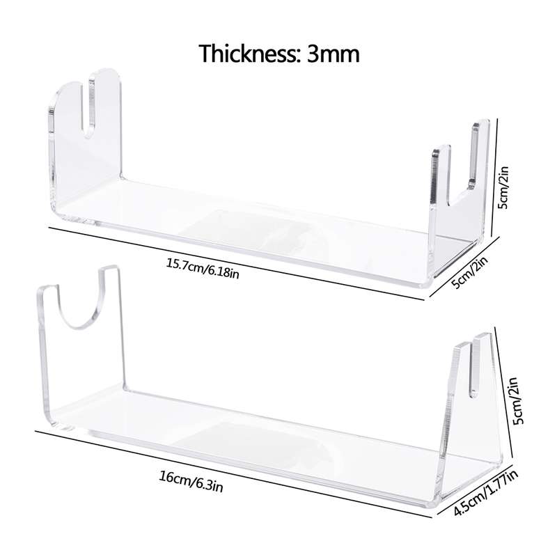2pcs YX021-3 Acrylic Swiss Army Knife Display Knife Holder