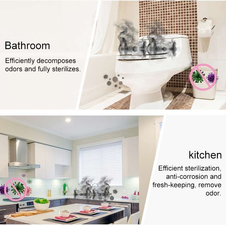 Home Smart Air Disinfection Machine Ozone Disinfection Sterilization Deodorization Negative Ion Air