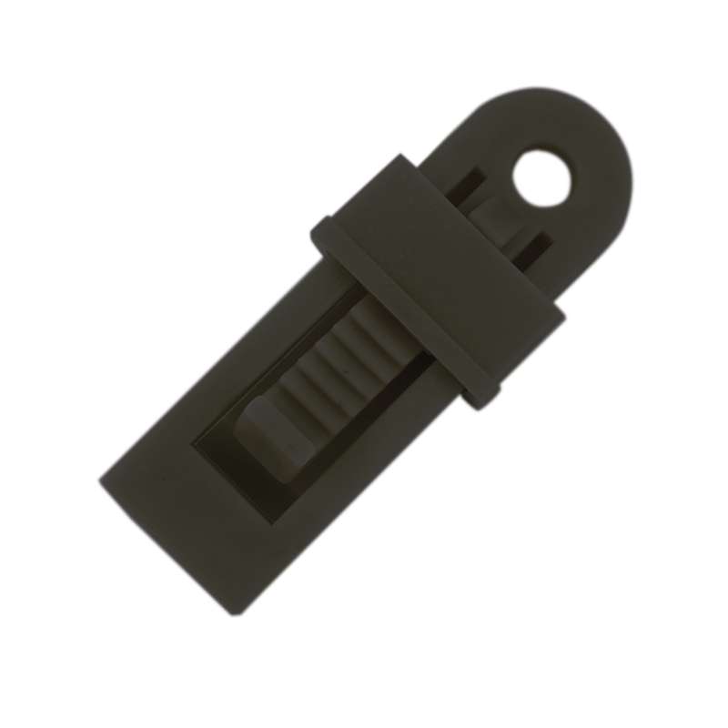20 PCS Outdoor Tent Awnings Windproof Fixing Clip Multifunctional Wind Rope Buckle (Orange)