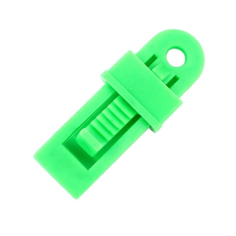 20 PCS Outdoor Tent Awnings Windproof Fixing Clip Multifunctional Wind Rope Buckle (Orange)