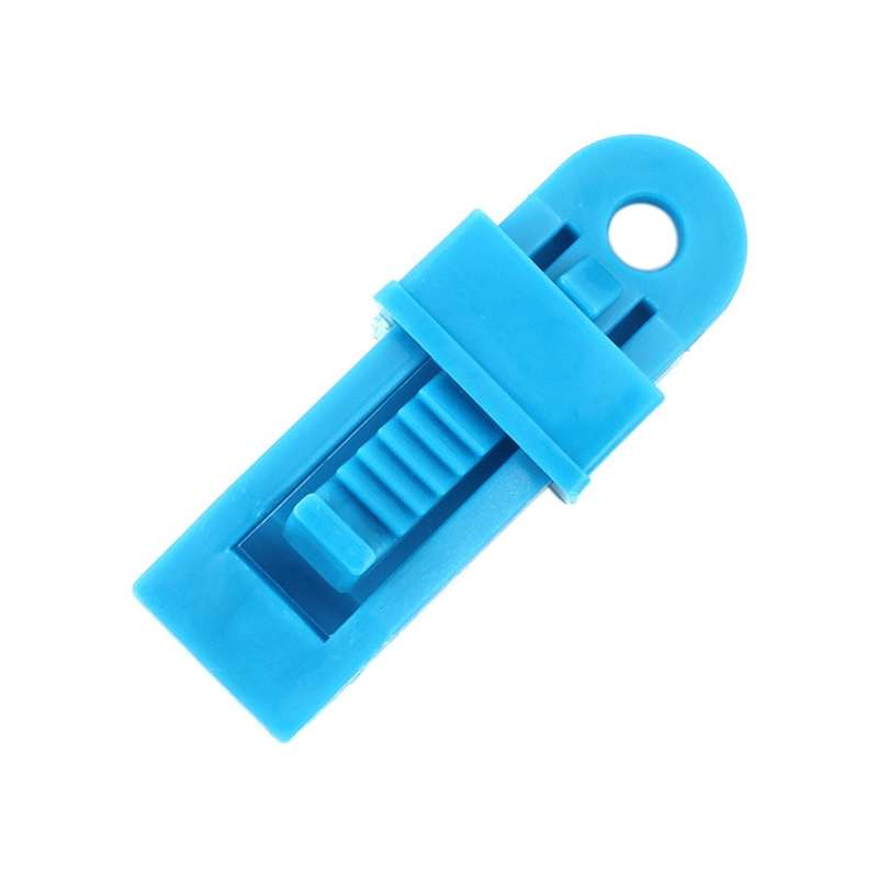 20 PCS Outdoor Tent Awnings Windproof Fixing Clip Multifunctional Wind Rope Buckle (Orange)