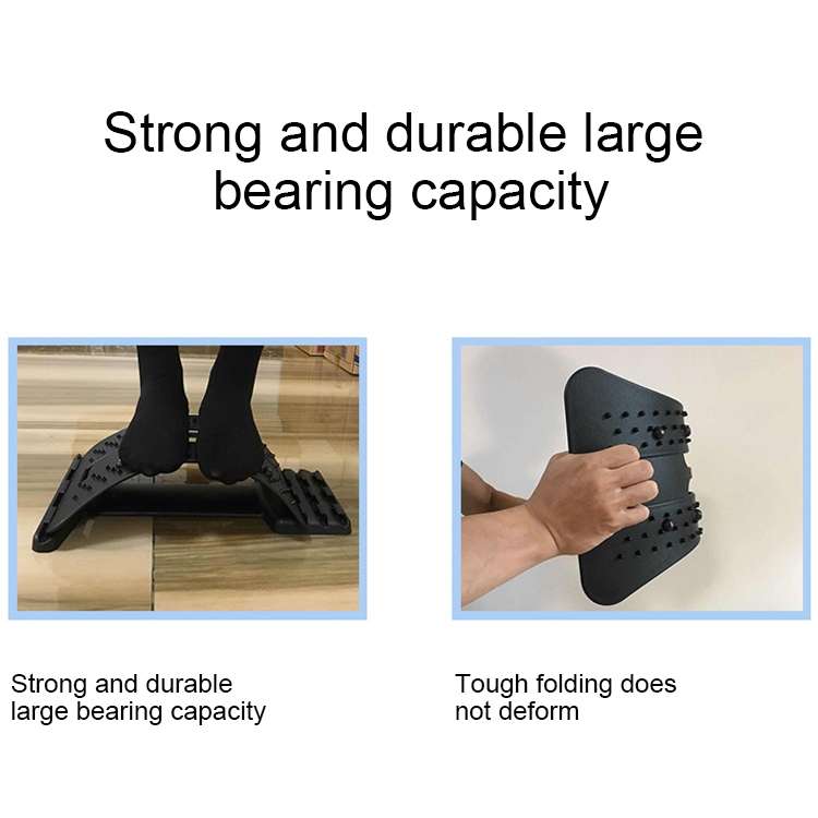 Lumbar Traction Stretching Device Posture Corrector Waist Support Spine Pain Relief Back Massage Str
