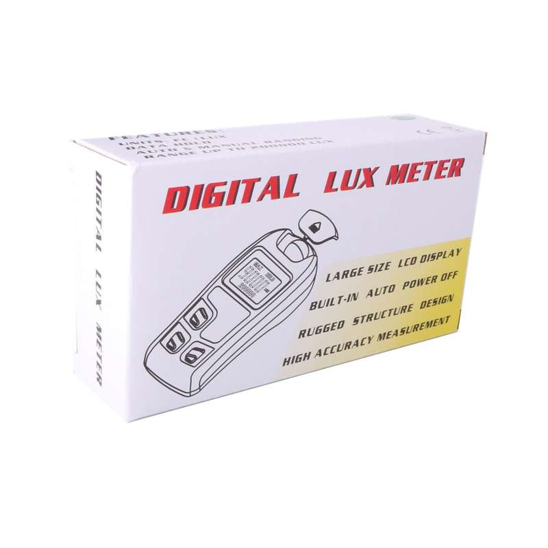 MT-30 LCD Portable Digital Light Lux Meter for Factory / School / House Various Occasion, Range: 0.1