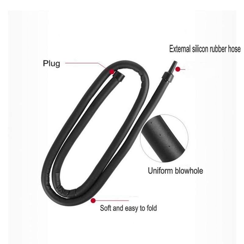 90cm Double Heads Aquarium Pump Bubble Bar Hose Aquarium Accessories Air Oxygen Strip Diffuser for A