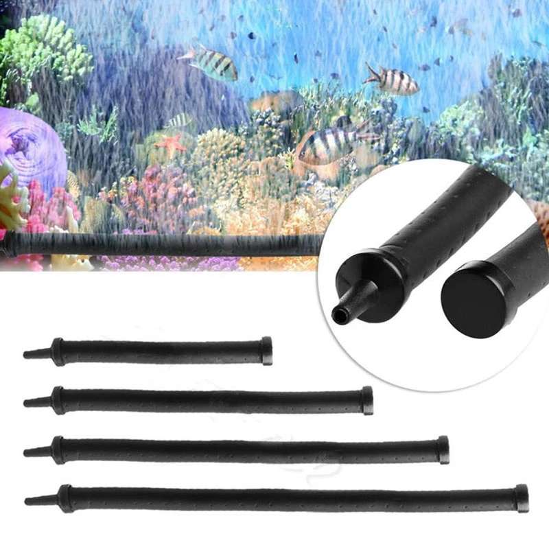 90cm Double Heads Aquarium Pump Bubble Bar Hose Aquarium Accessories Air Oxygen Strip Diffuser for A