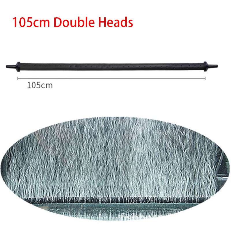 105cm Double Heads Aquarium Pump Bubble Bar Hose Aquarium Accessories Air Oxygen Strip Diffuser for