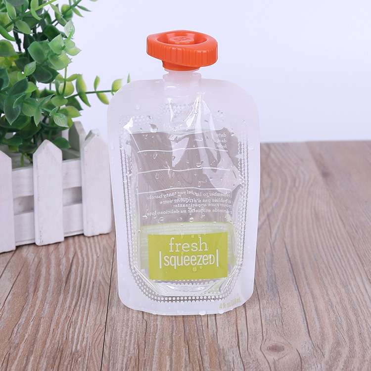 50 PCS Puree Extruder Squeeze Pouch Food Distribution Storage Bag, Compatible with HC14554 Food Disp