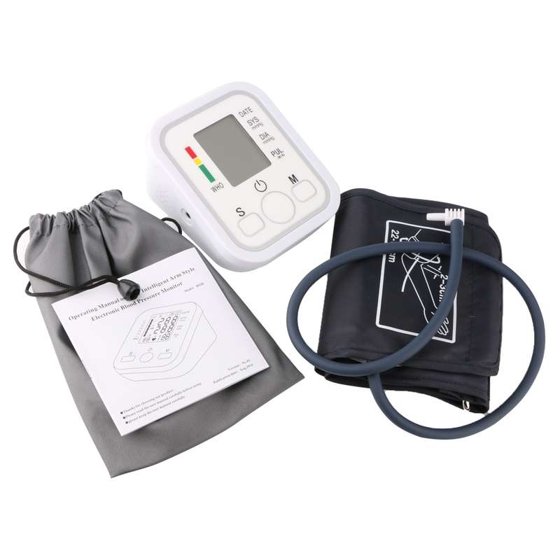 LCD Fully Automatic Upper Arm Style Blood Pressure Monitor