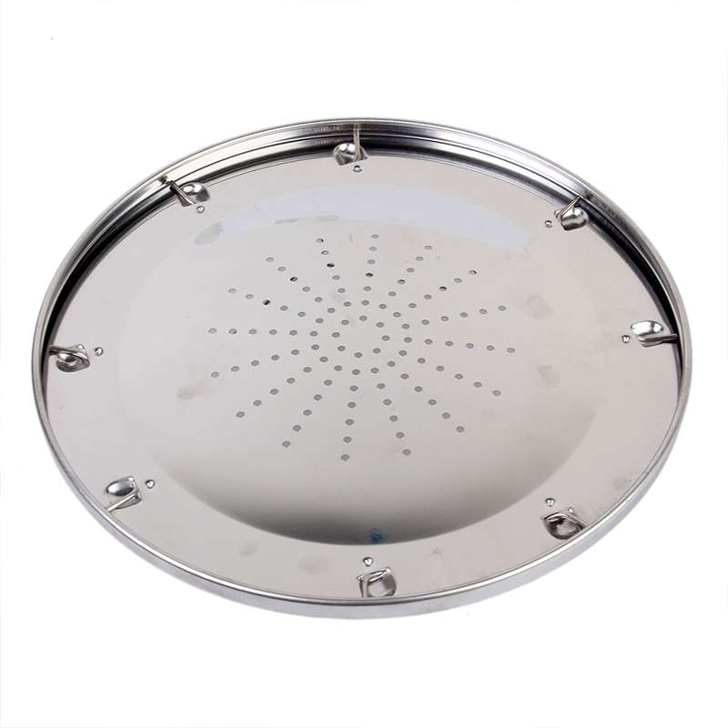 Outdoor Camping Tools 4 Slice Stainless Steel Camping Foldable Toaster Rack Toaster Tray Bread Toast