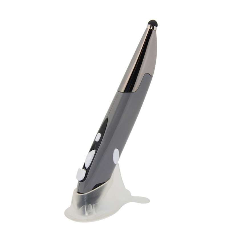 2.4GHz Innovative Pen-style Handheld Wireless Smart Mouse for PC Laptop(Red)
