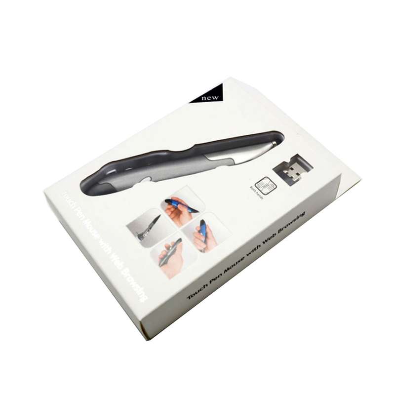 2.4GHz Innovative Pen-style Handheld Wireless Smart Mouse for PC Laptop(Red)