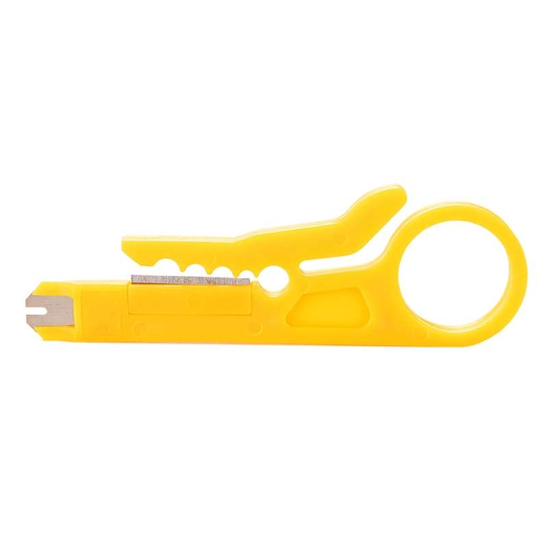 10 PCS Mini Cable Crimping Tool Punch Down Cutter for RJ45 Cat5 Network Cable, Data Telephone Cable,