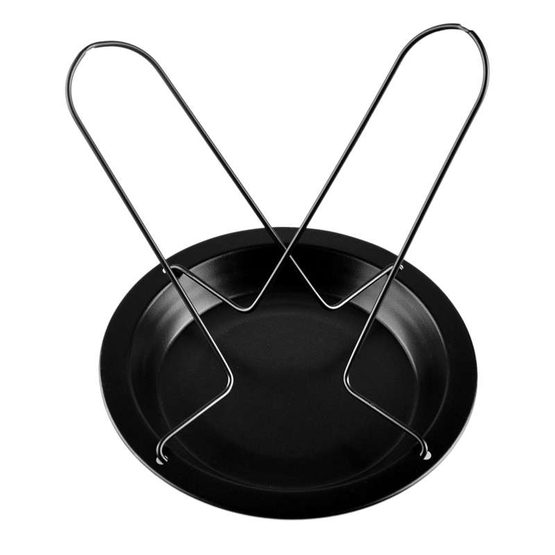 Outdoor camping Carbon Steel Upright Chicken Roaster Rack